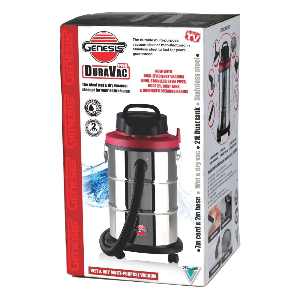 DEMO | Genesis Duravac Pro 21L | Wet &amp; Dry Vacuum Cleaner