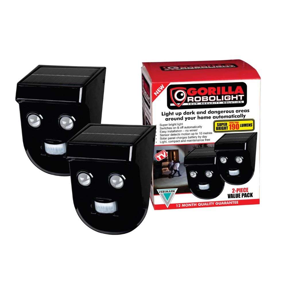 DEMO | Gorilla Robolight Double Pack | Outdoor Solar Light