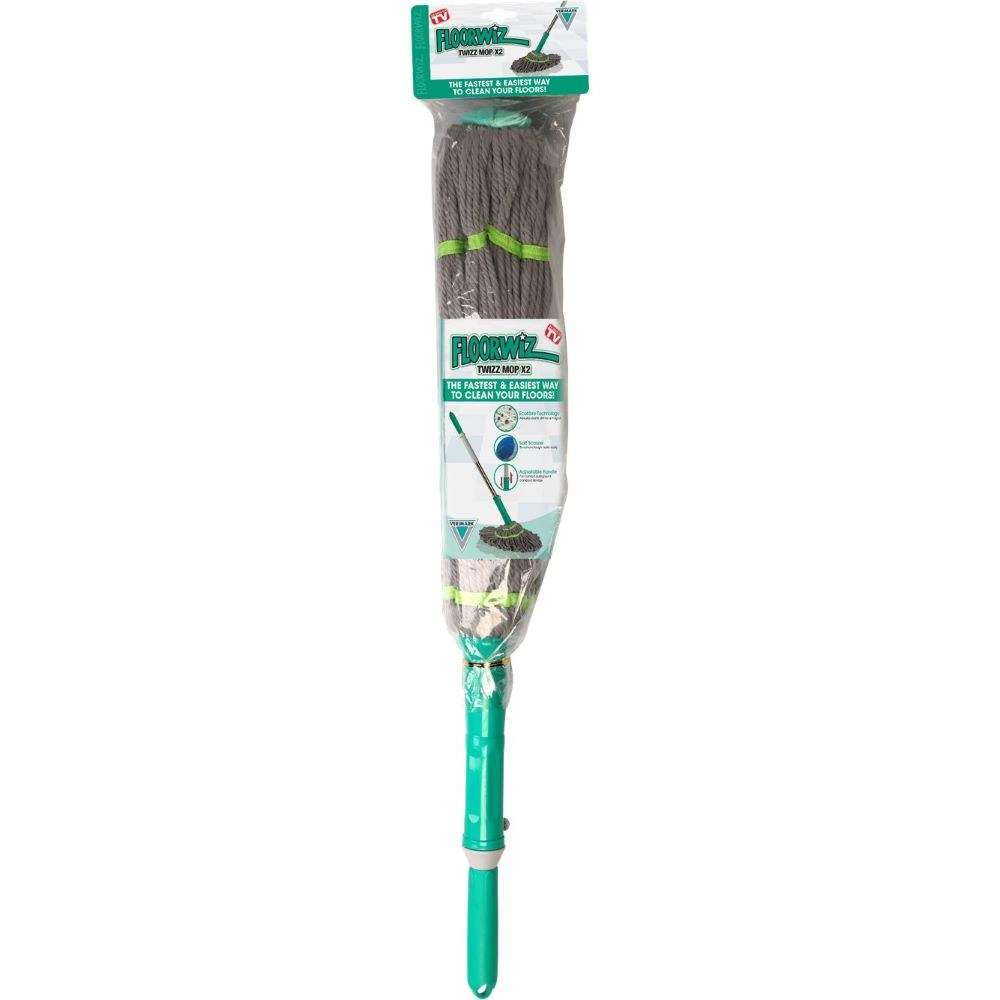 Floorwiz Twizz Mop X2 | Microfibre Spaghetti Mop