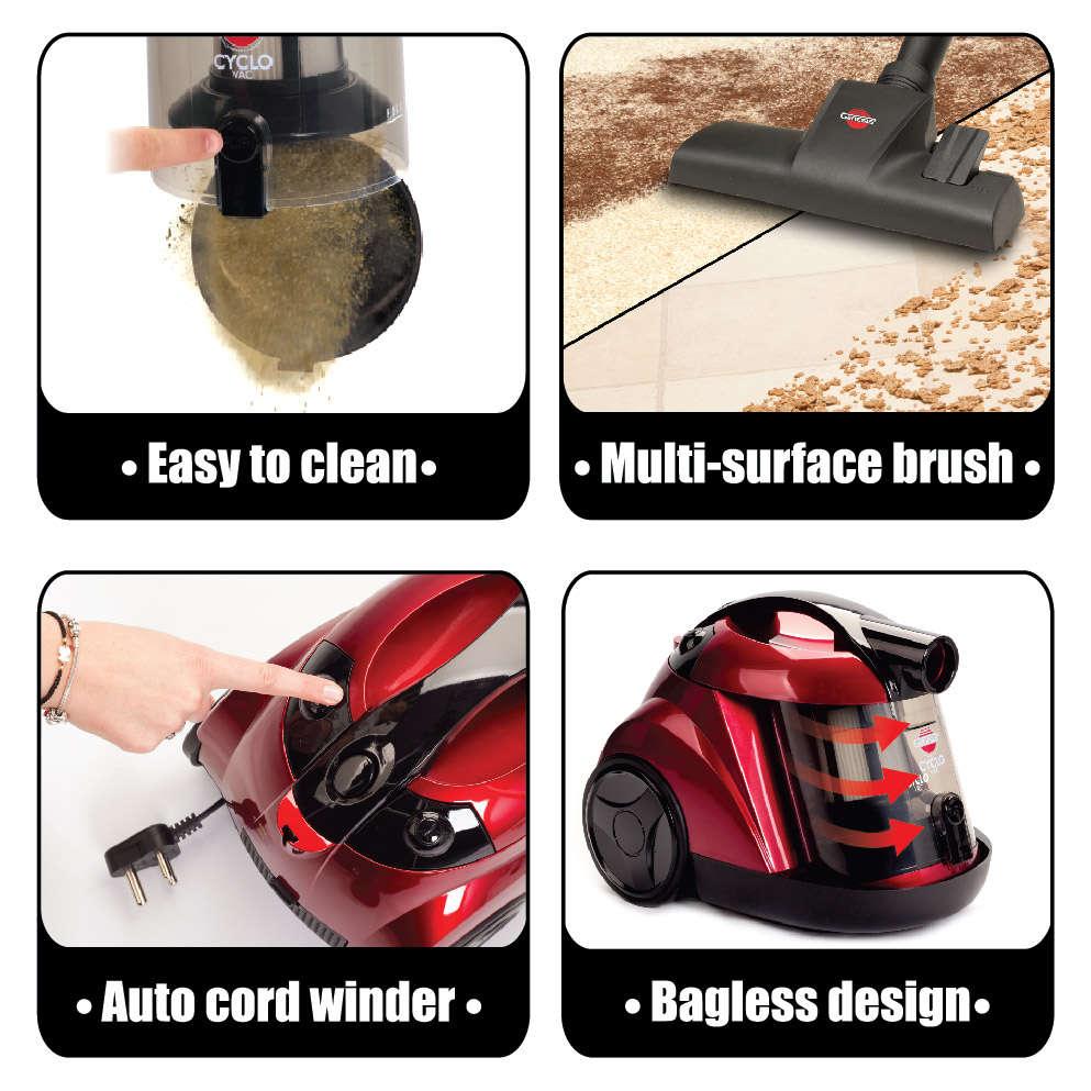 DEMO | Genesis Cyclovac Improved | Vacuum Cleaner