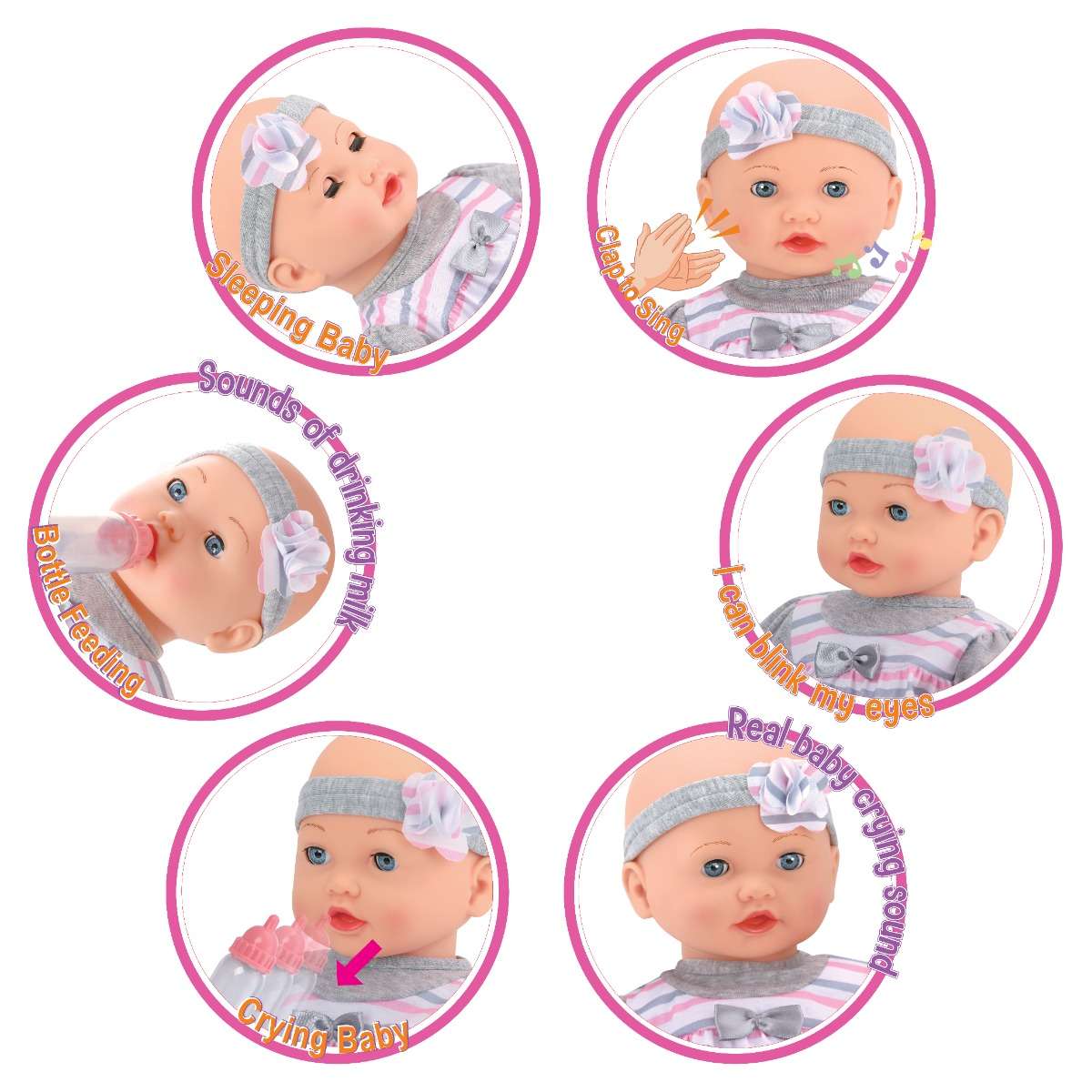 i-Play Cuddle Baby| Baby Doll Toy