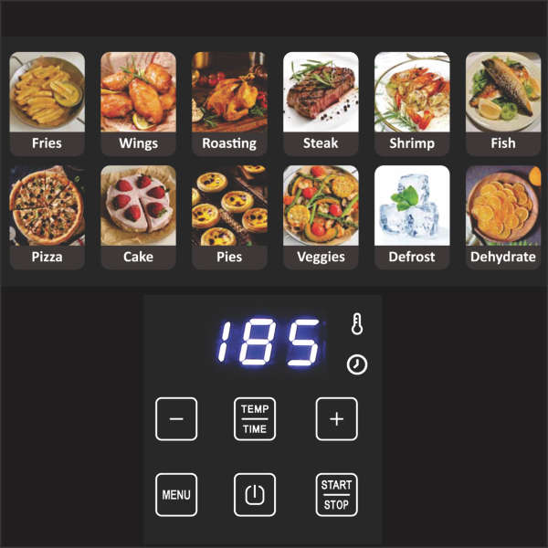 Genesis Maxifry 10.7L | Airfryer