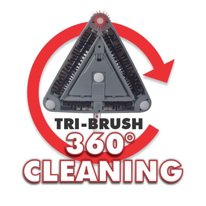 Genesis Cordless Sweeper Tri-brush II | Electric Broom