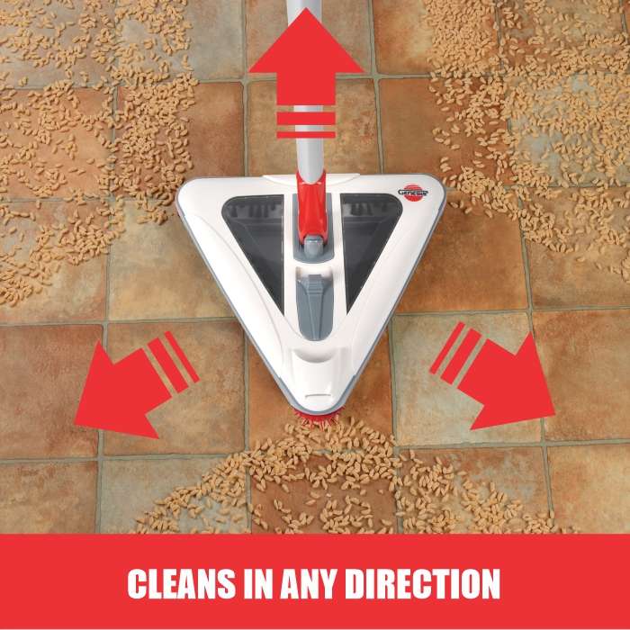 Genesis Cordless Sweeper Tri-brush II | Electric Broom