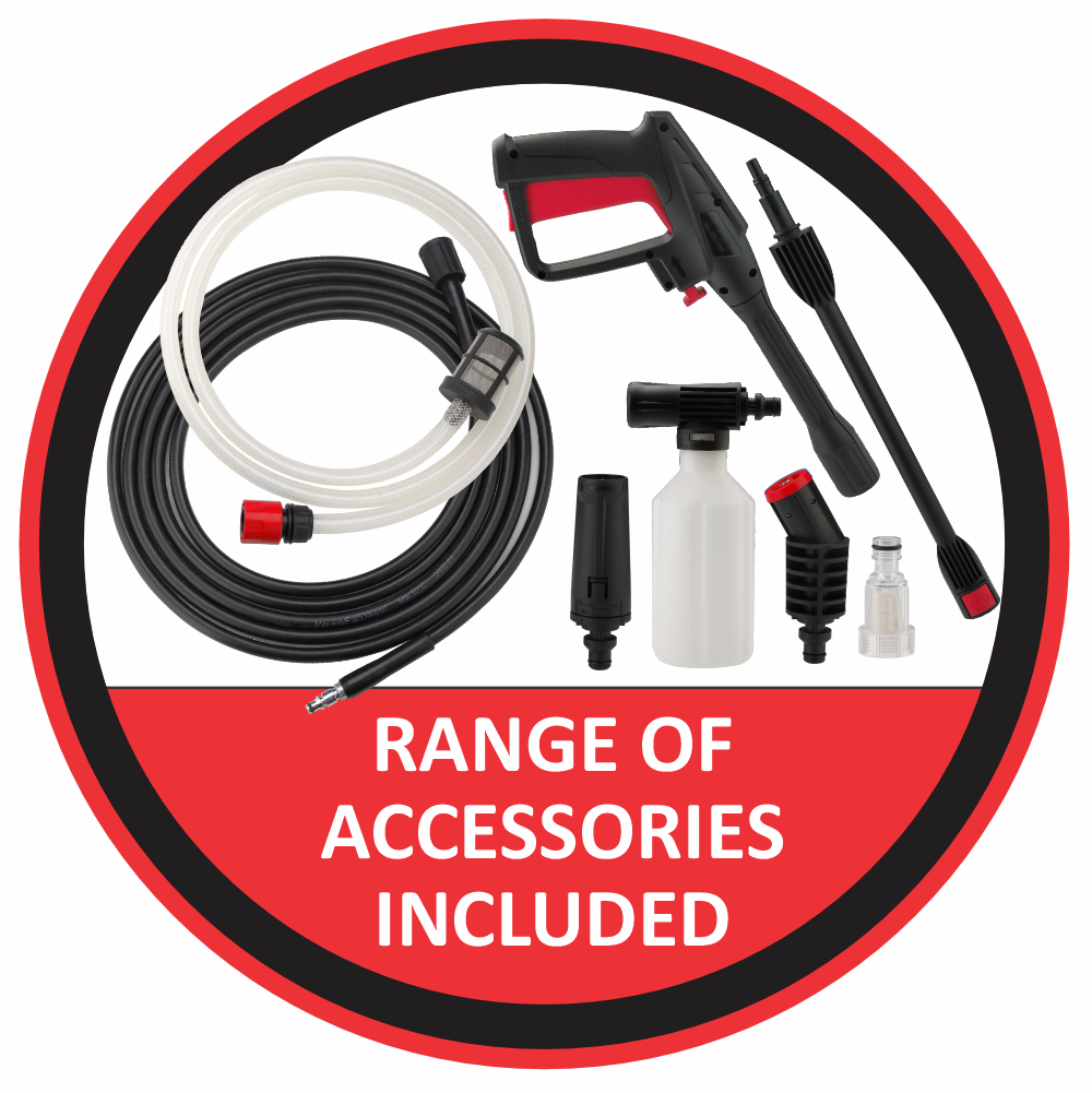 Genesis 2100W Pressure Washer | 165 Bar