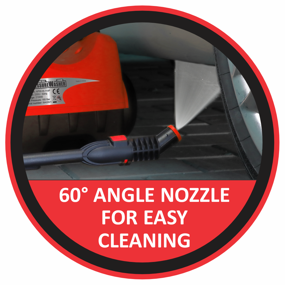 Genesis 2100W Pressure Washer | 165 Bar