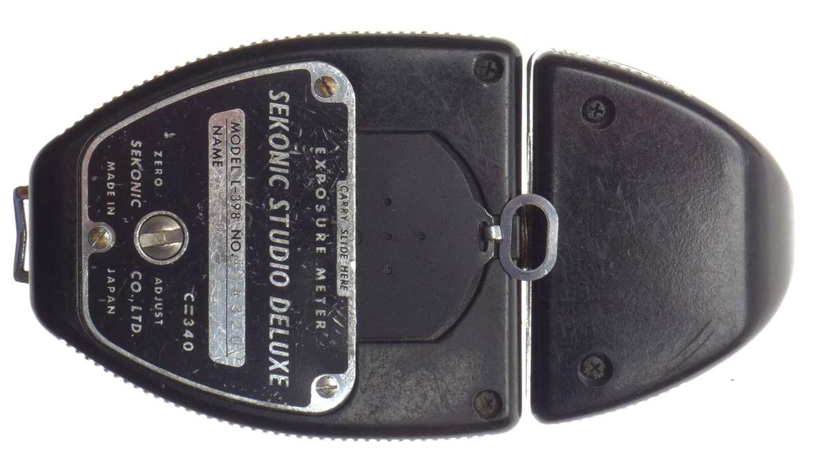 Sekonic Studio Deluxe vintage light exposure meter cased working