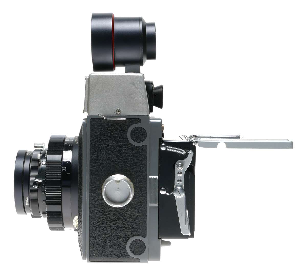 6x9 Mamiya-Press 23 vintage film camera set 3.5/100mm lens grip finder