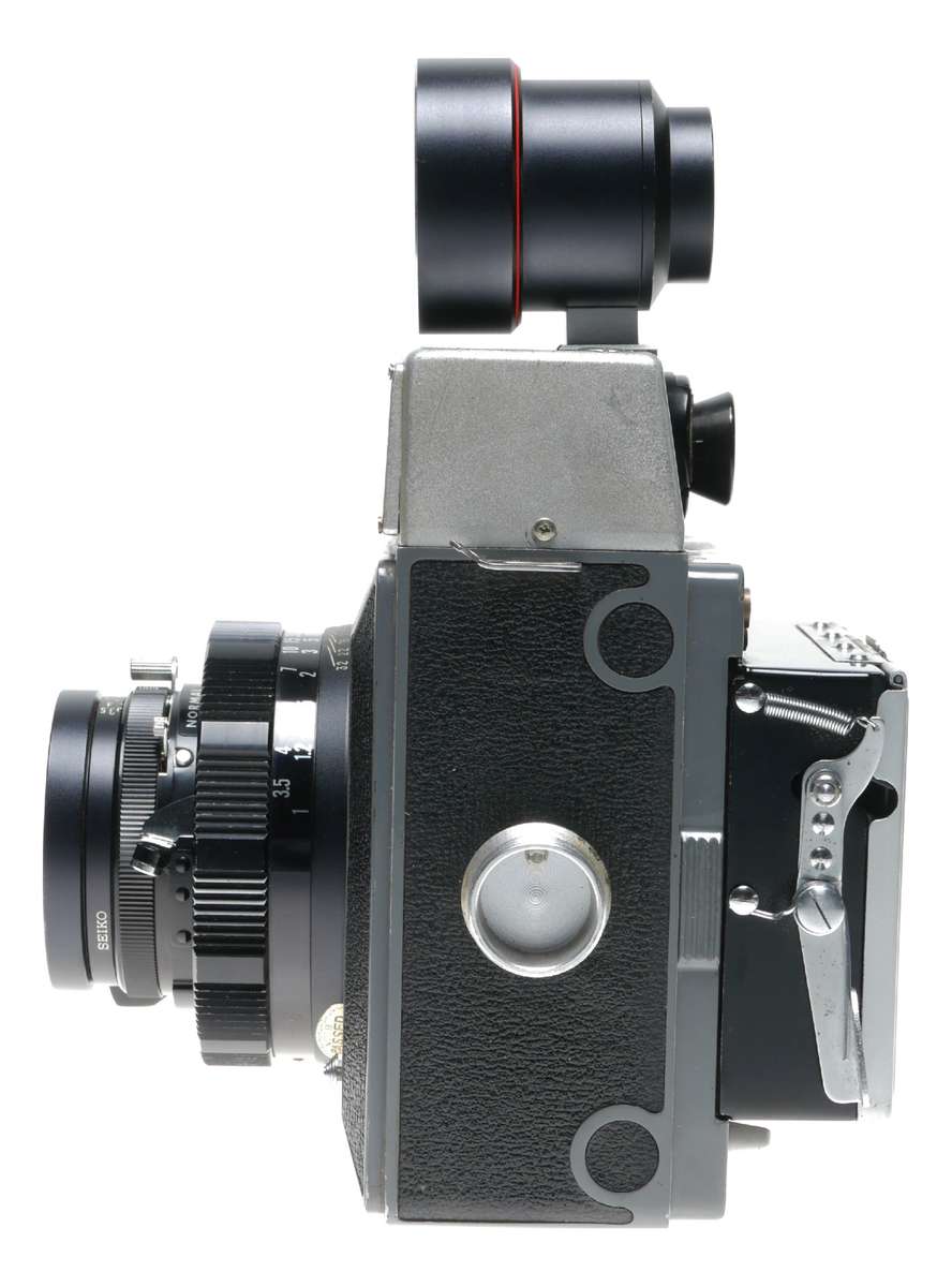 6x9 Mamiya-Press 23 vintage film camera set 3.5/100mm lens grip finder