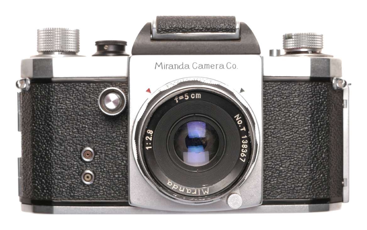 Miranda T lens 2.8 f=5cm 35mm film classic camera