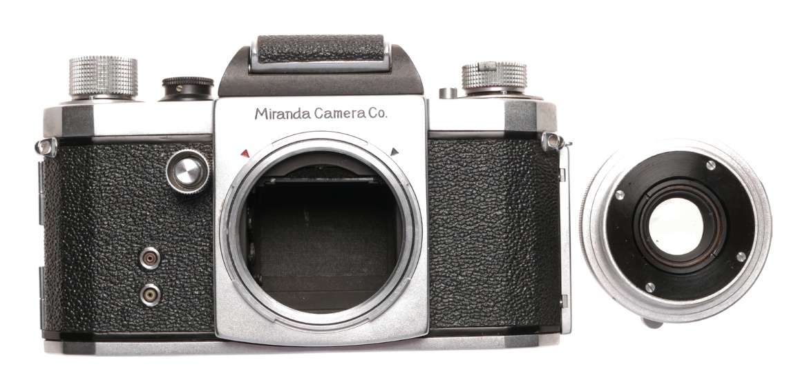 Miranda T lens 2.8 f=5cm 35mm film classic camera