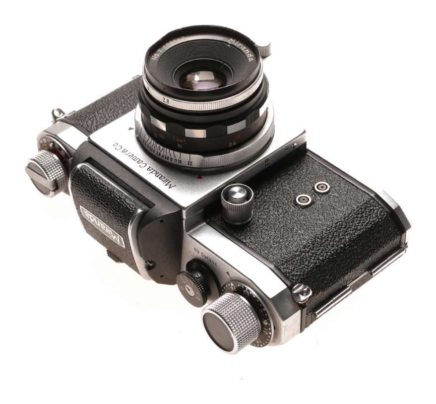 Miranda T lens 2.8 f=5cm 35mm film classic camera