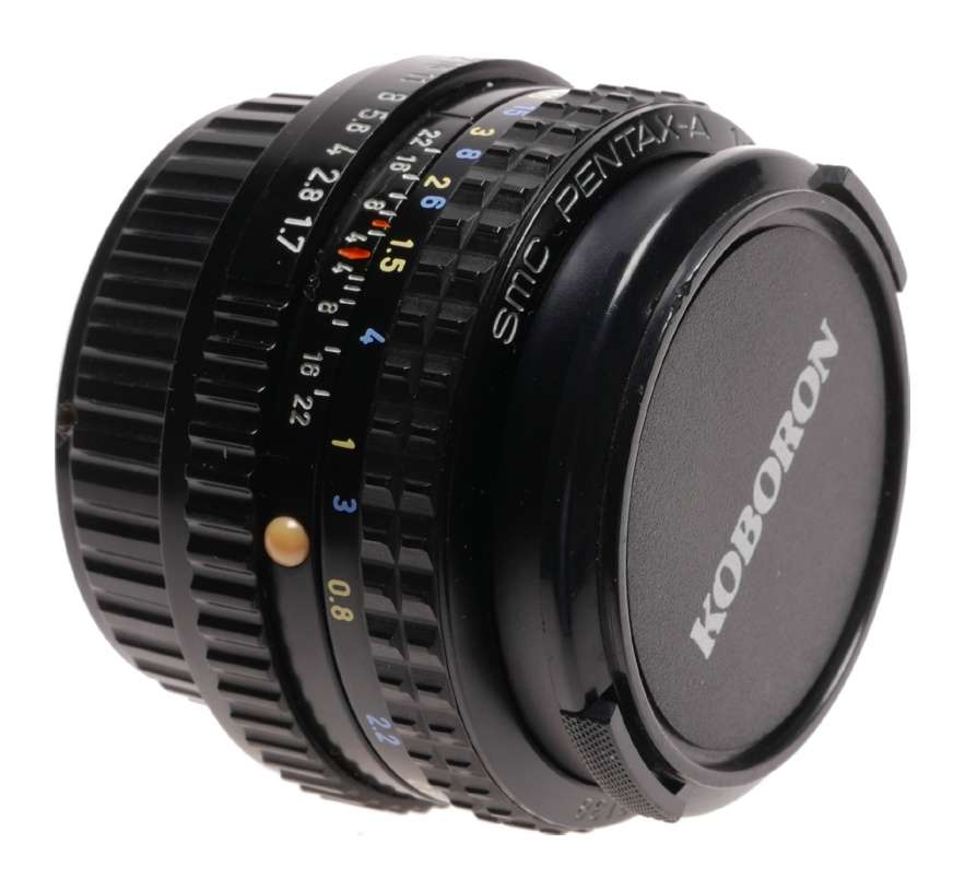 Pentax-A SMC 1:1.7 50mm SLR classic camera lens 1.7/50