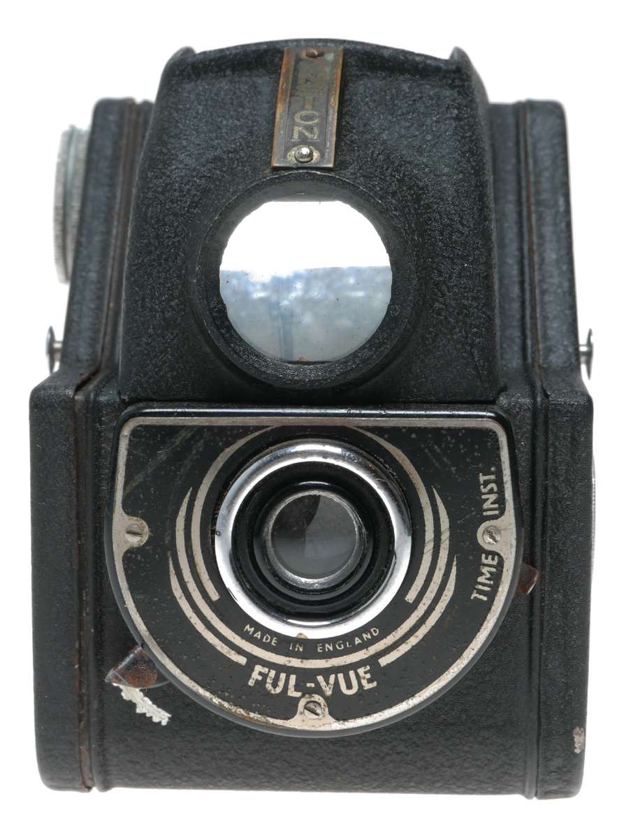 Ensign Ful-Vue Time inst. Retro vintage antique film camera