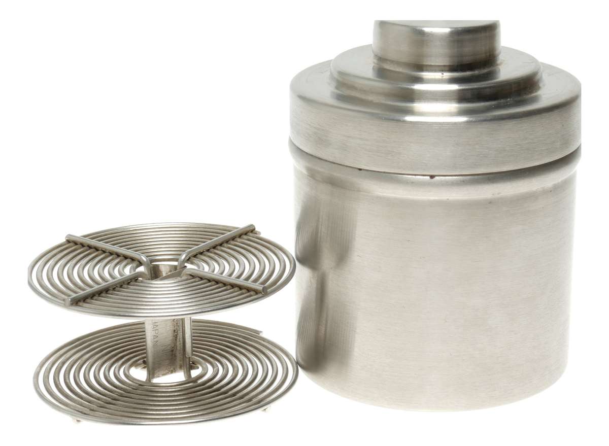 Stainless steel film development can