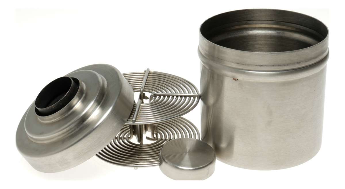 Stainless steel film development can