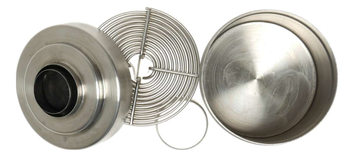 Stainless steel film development can