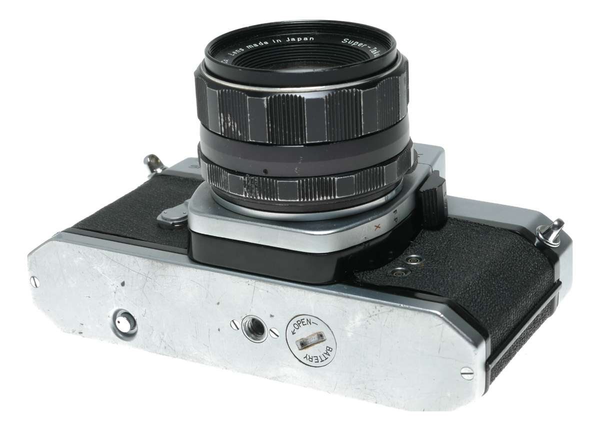 Pentax Spotmatic SP 35mm film SLR camera Asahi Super-Takumar 1:1.8/55