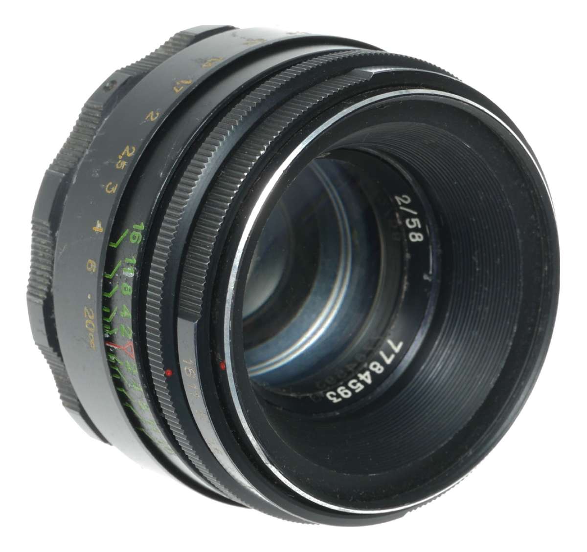 Helios 44-2 2/58mm M42 mount camera lens USSR excellent bokeh