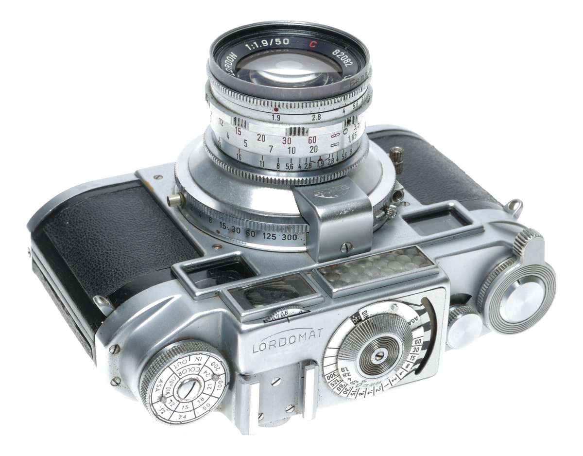 Leidolf Wetzlar Lordomat C35 Rangefinder Camera Lordon 1.9/50