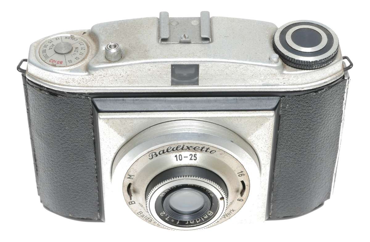 Balda Baldixette 120 Film 6x6 Viewfinder Camera Baldar f=7.2cm