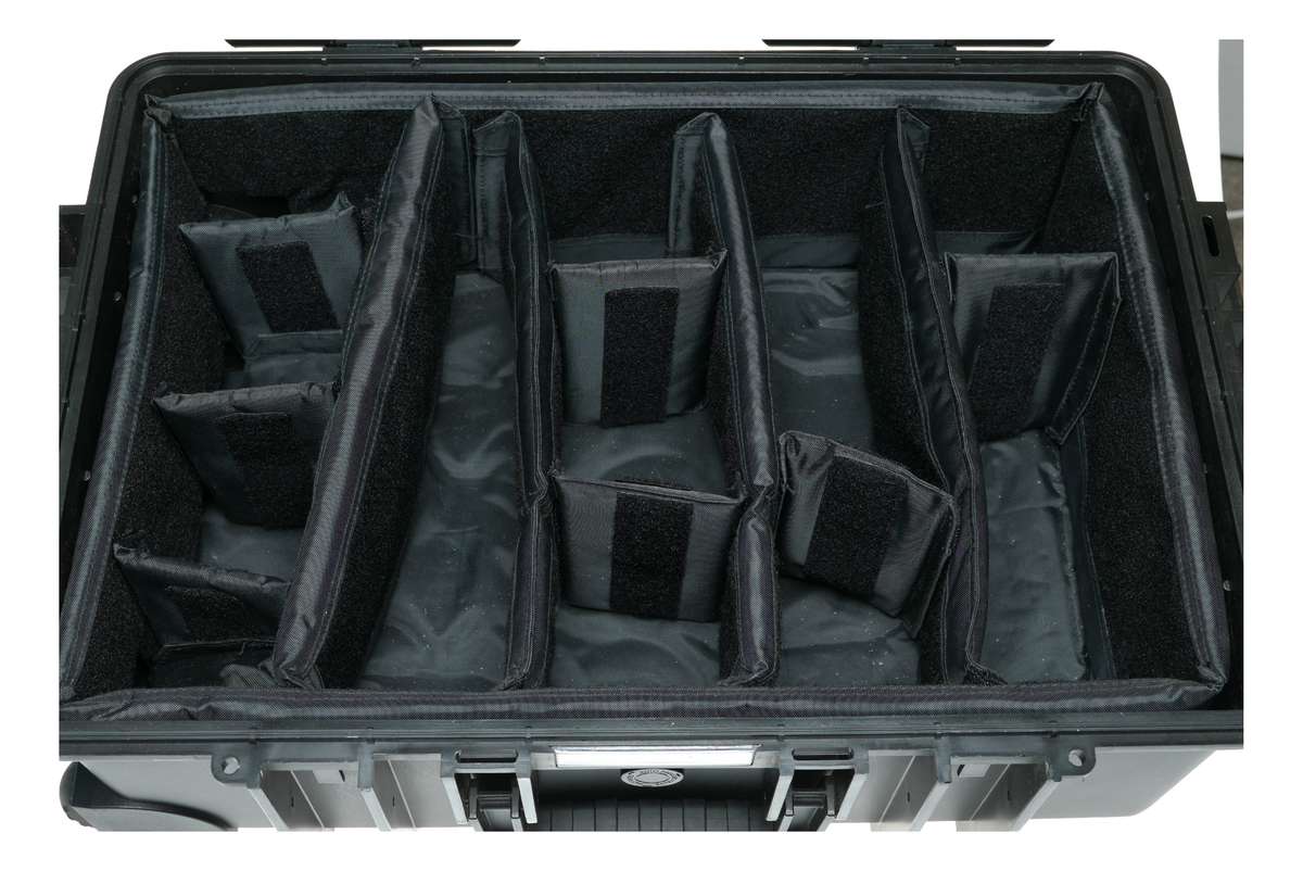 B&W Type 6700 Hard Case Wheeled Waterproof Dustproof Black