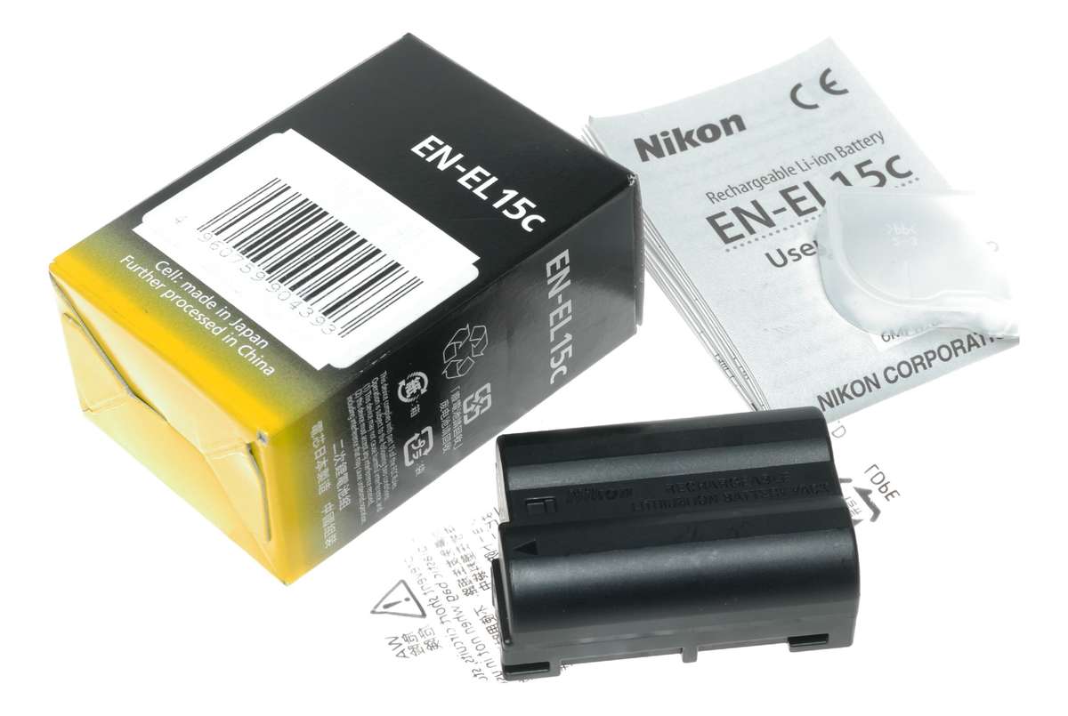 Nikon EN-EL15c Battery Genuine OEM 7.0V 2280mAh Li-ion