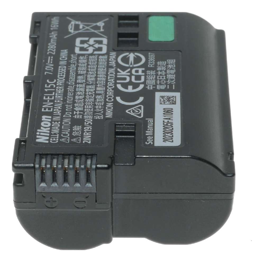 Nikon EN-EL15c Battery Genuine OEM 7.0V 2280mAh Li-ion