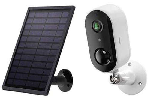Laxihub Wireless Outdoor Security Camera & Solar Panel Kit