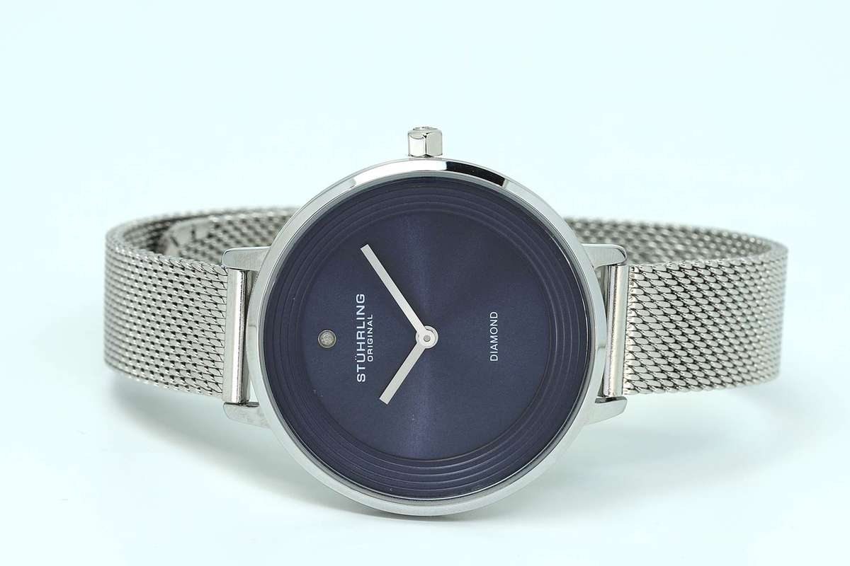 must see!! R6,999.00 STUHRLING ORIGINAL® Women`s Diamond Milanese Watch BRAND NEW