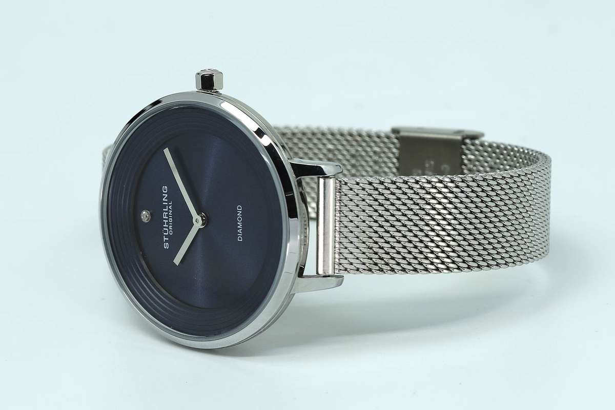 must see!! R6,999.00 STUHRLING ORIGINAL® Women`s Diamond Milanese Watch BRAND NEW