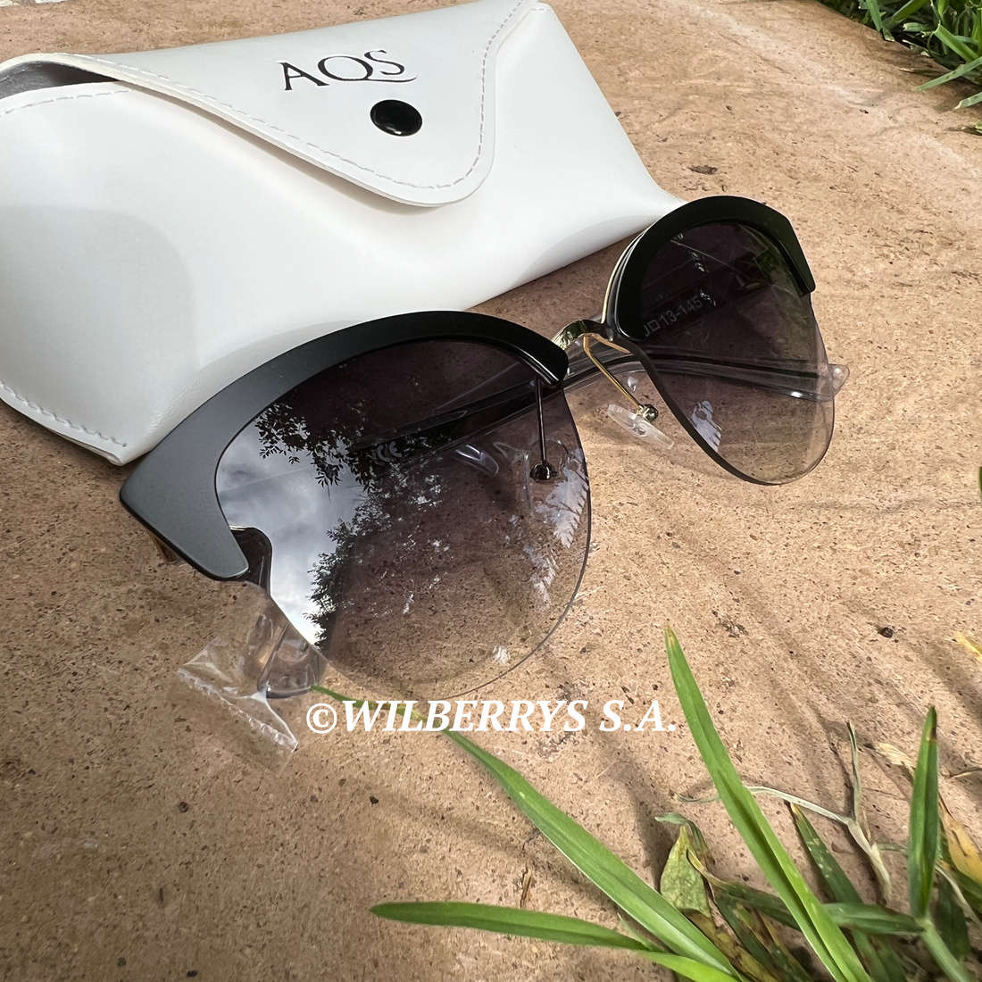 rrp R3999.00 AQUASWISS Womens Seren Cat Eye Gradient Lens Sunglasses **100% AUTHENTIC, NEW!!