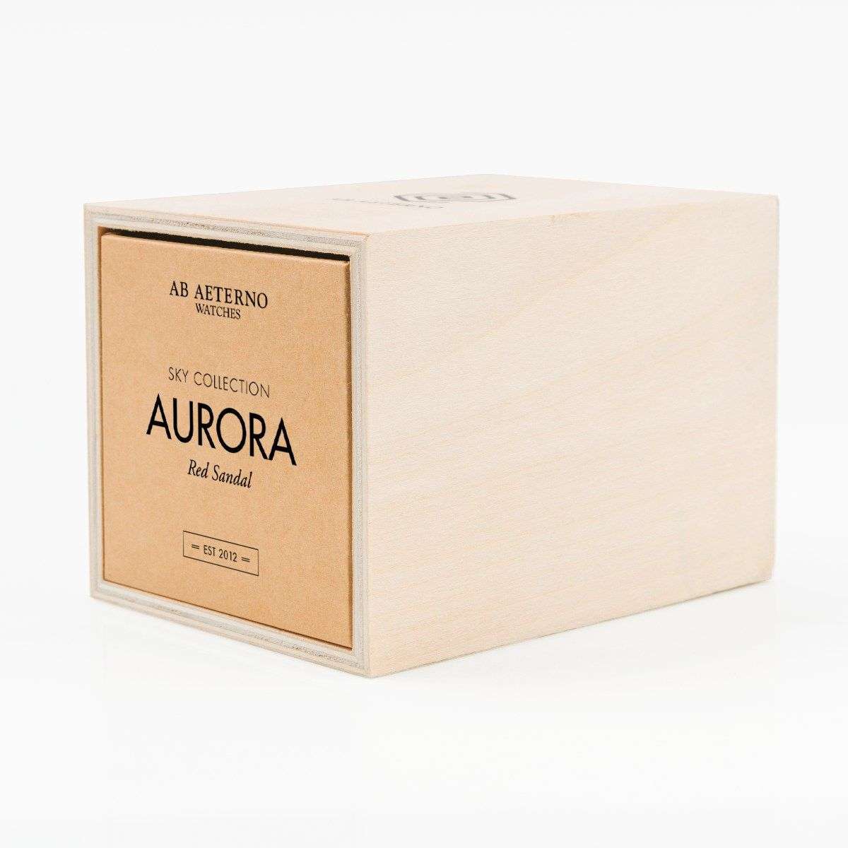 AB AETERNO ITALY Mens Premium Luxury Swiss movement Green Sandalwood watch