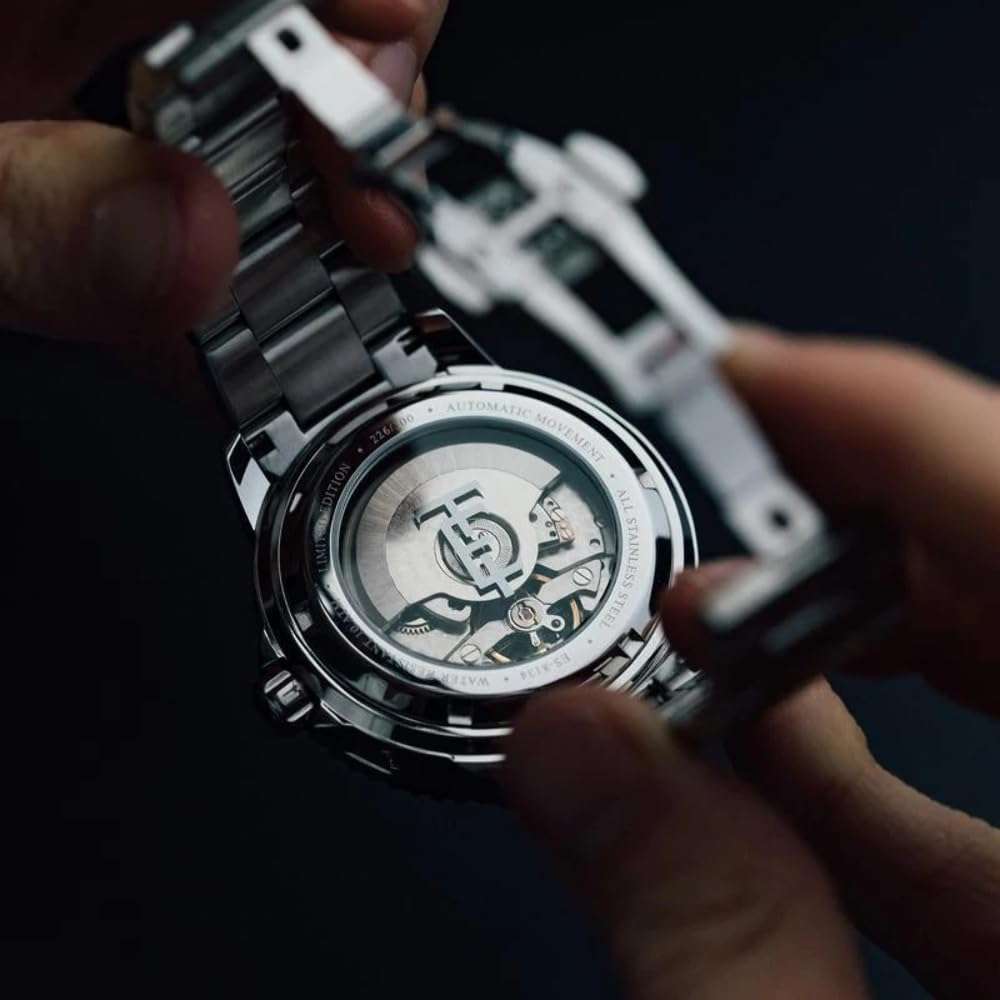 LOOK!! rip: R14,200.00 THOMAS EARNSHAW JERVIS DUAL RETROGRADE CALENDAR AUTOMATIC OPEN HEART Watch