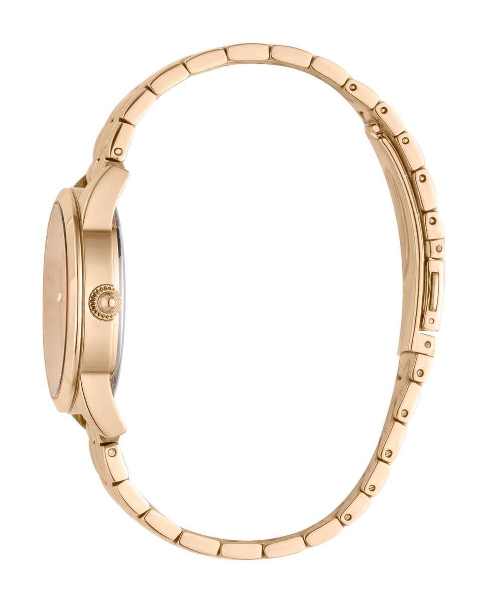 R30 shipping omg!!*** R7,000.00 ROBERO CAVALLI Women`s Link Bracelet Steel Rose Gold Watch GENUINE