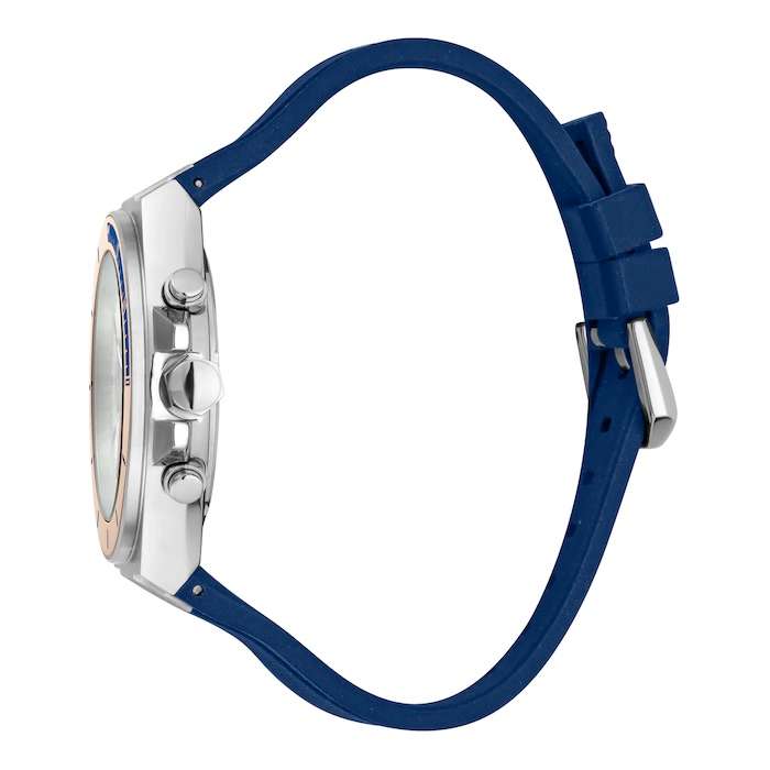 **oh my** R6,000.00 JUST CAVALLI Men` s Athletic Silicone CHRONOGRAPH Blue Watch BRAND NEW