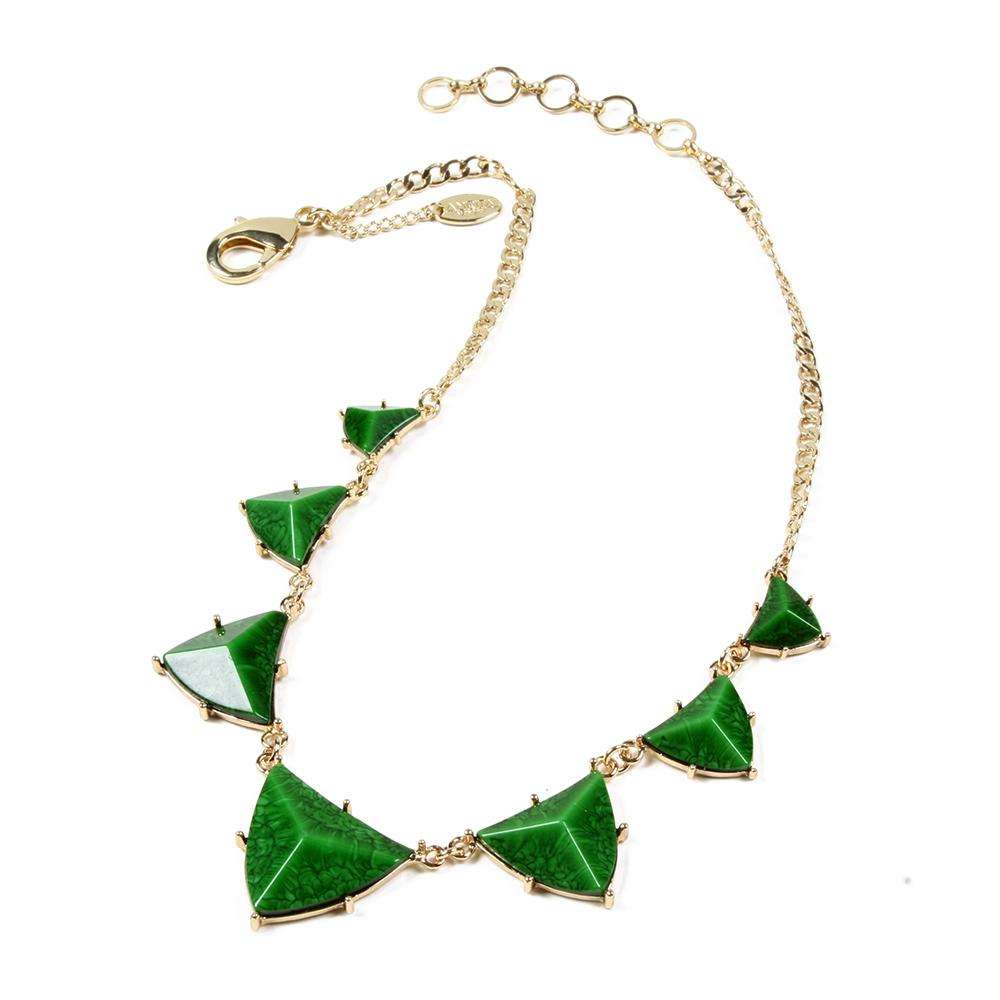 Must see! Retail: R2,000.00 AMRITA NEW YORK Dorcas Necklace Evergreen