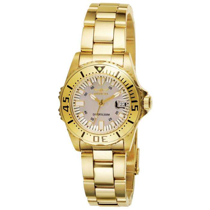 wow!! rrp R5,999.00 INVICTA WOMEN`S Professional Mother of Pearl Dial SWISS 100m Dive Watch NEW