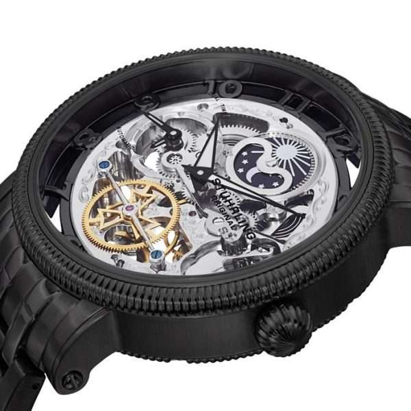 **incredible** R12,000.00 Stuhrling Original Men`s Symphony DT Emperor AUTOMATIC 21,600 V.P.H Watch