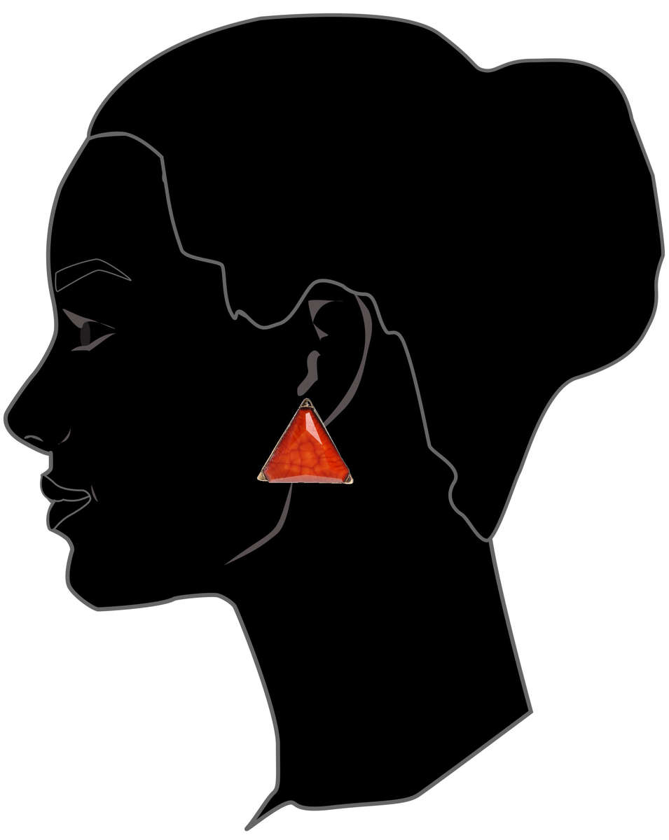 Must see! Retail: R1250.00 AMRITA NEW YORK Bermuda Stud Earring Blue Lapis