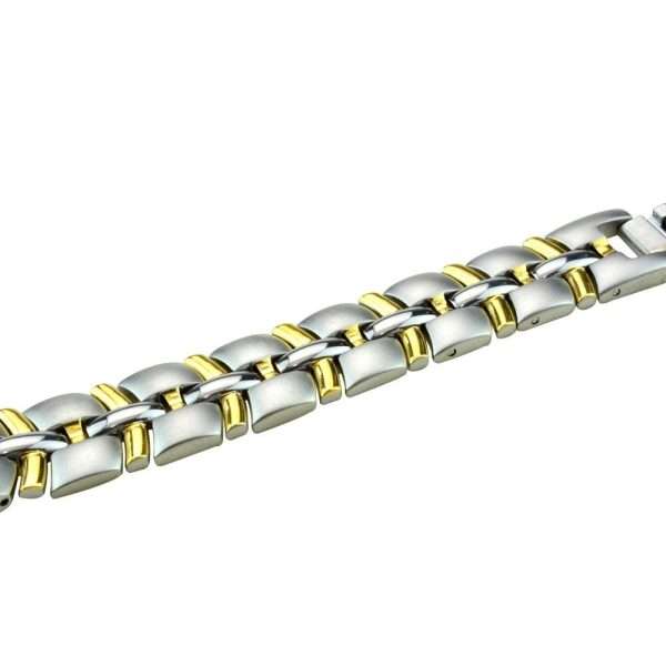 MUST SEE!! Krug Baumen Women`s Regatta 4X Genuine Diamond Black Dial Two Tone Watch BRAND NEW