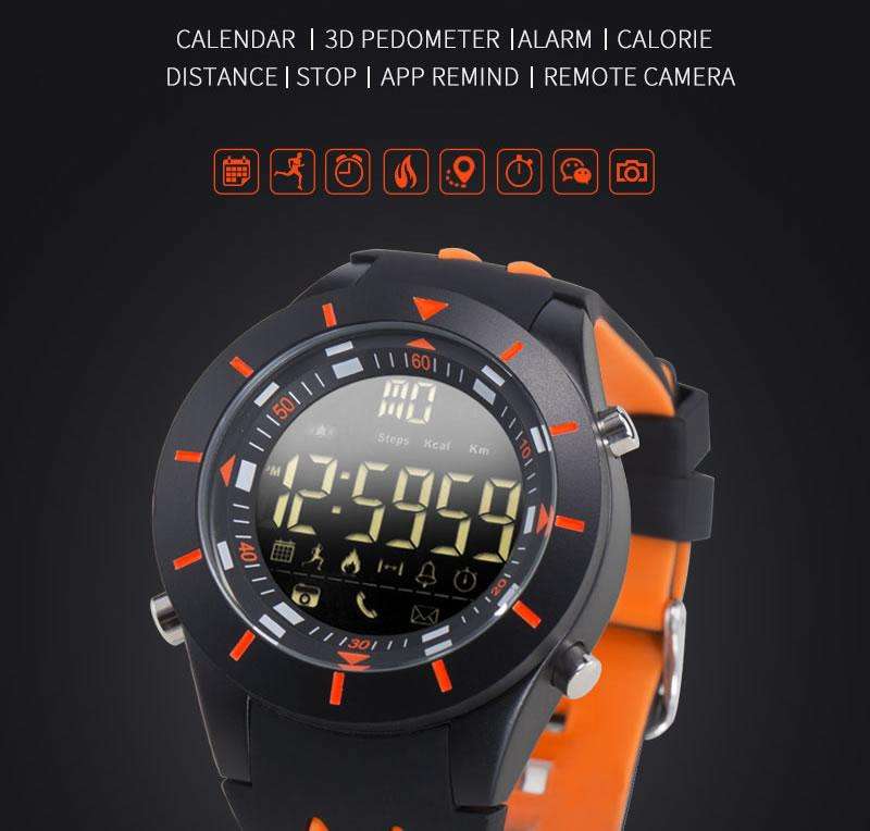 SMAEL Shock Proof Military Bluetooth S-Shock Coffee **BRAND NEW**