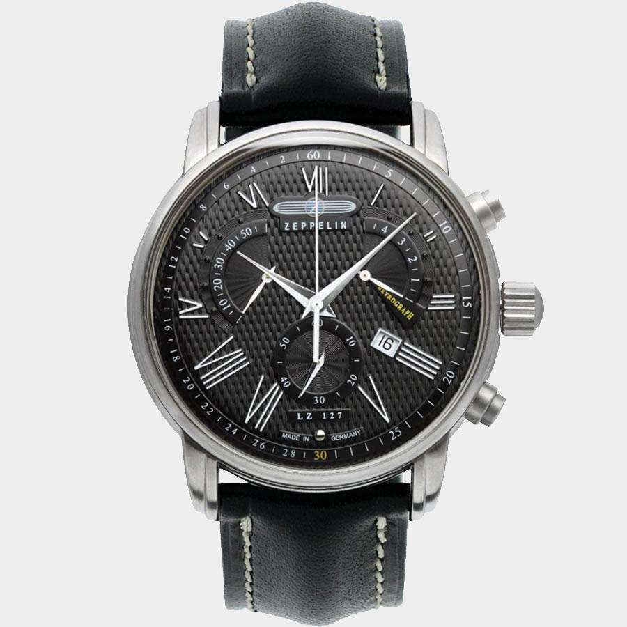 rare!! Retail: R8,000.00 ZEPPELIN Germany Transatlantic Swiss Chronograph Watch NEW