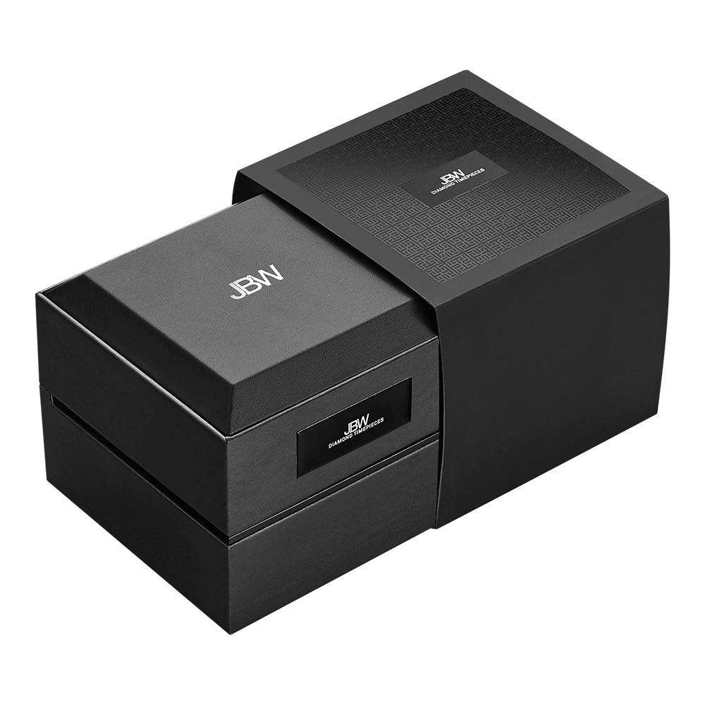 **real diamonds** R12,999.00 JBW MEN`S Saxon 18k Gold Plated 16 DIAMONDS Chrono Watch