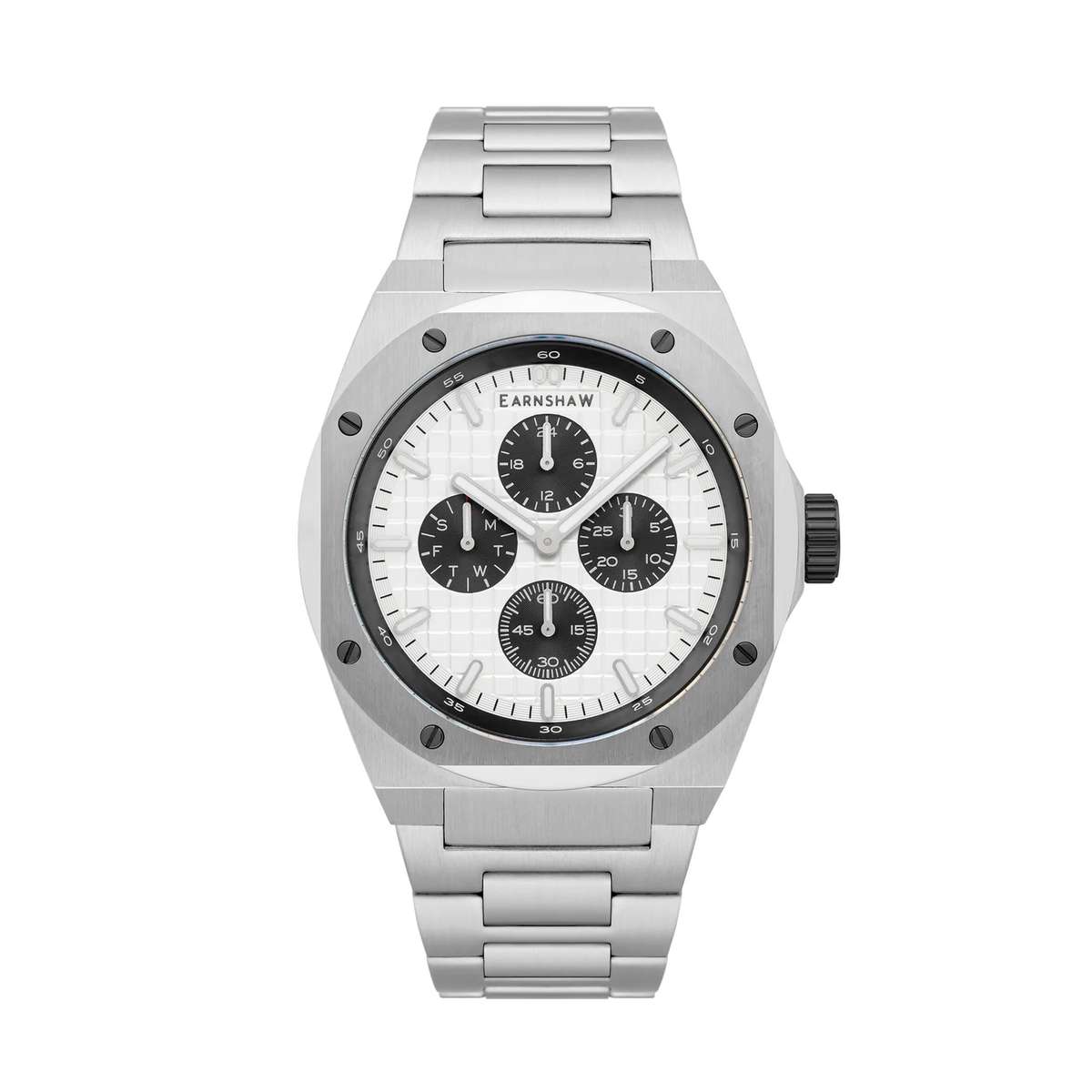 ***must see*** R7,500.00 THOMAS EARNSHAW GEOMETRIC PANDA STEEL CHRONO LIMITED EDITION WATCH NEW