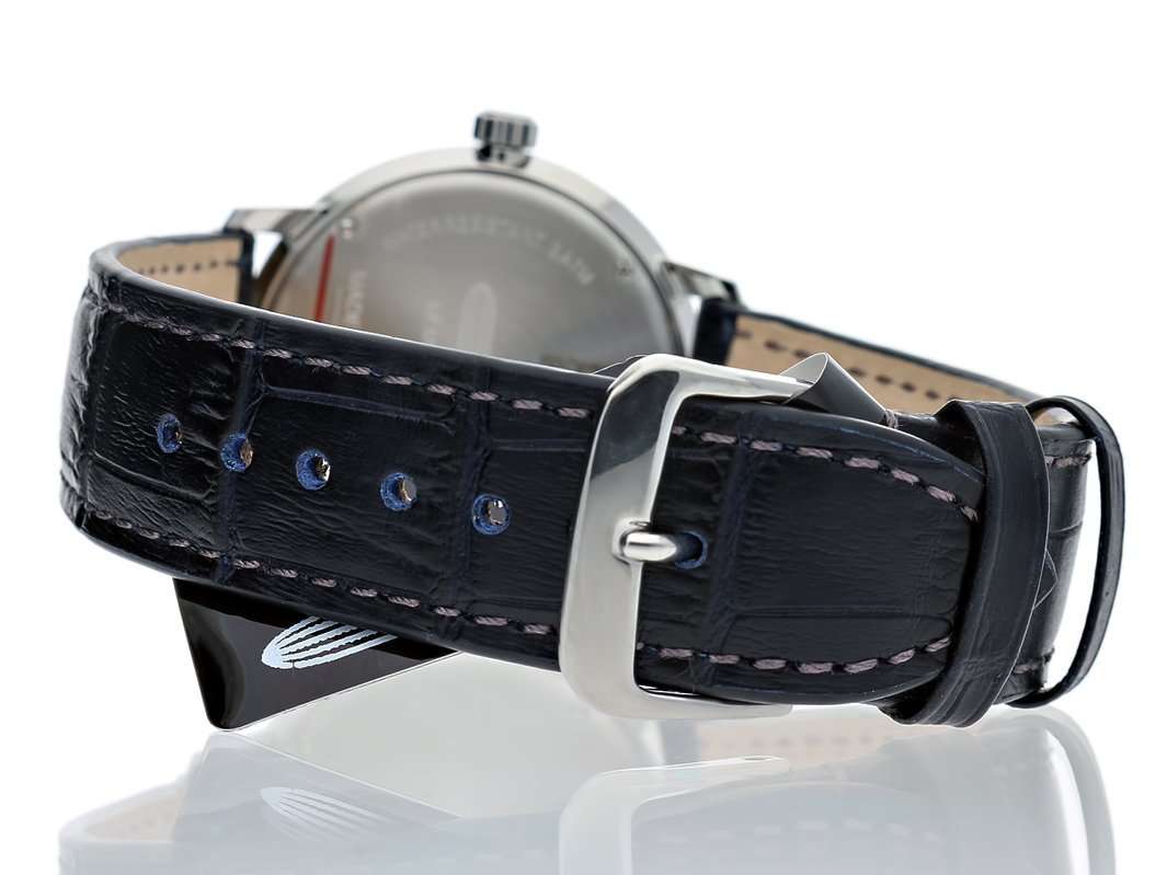 rare!! Retail: R6,000.00 ZEPPELIN Germany Men`s Classic Oceanic Flight Blue LZ129 Hindenburg Watch