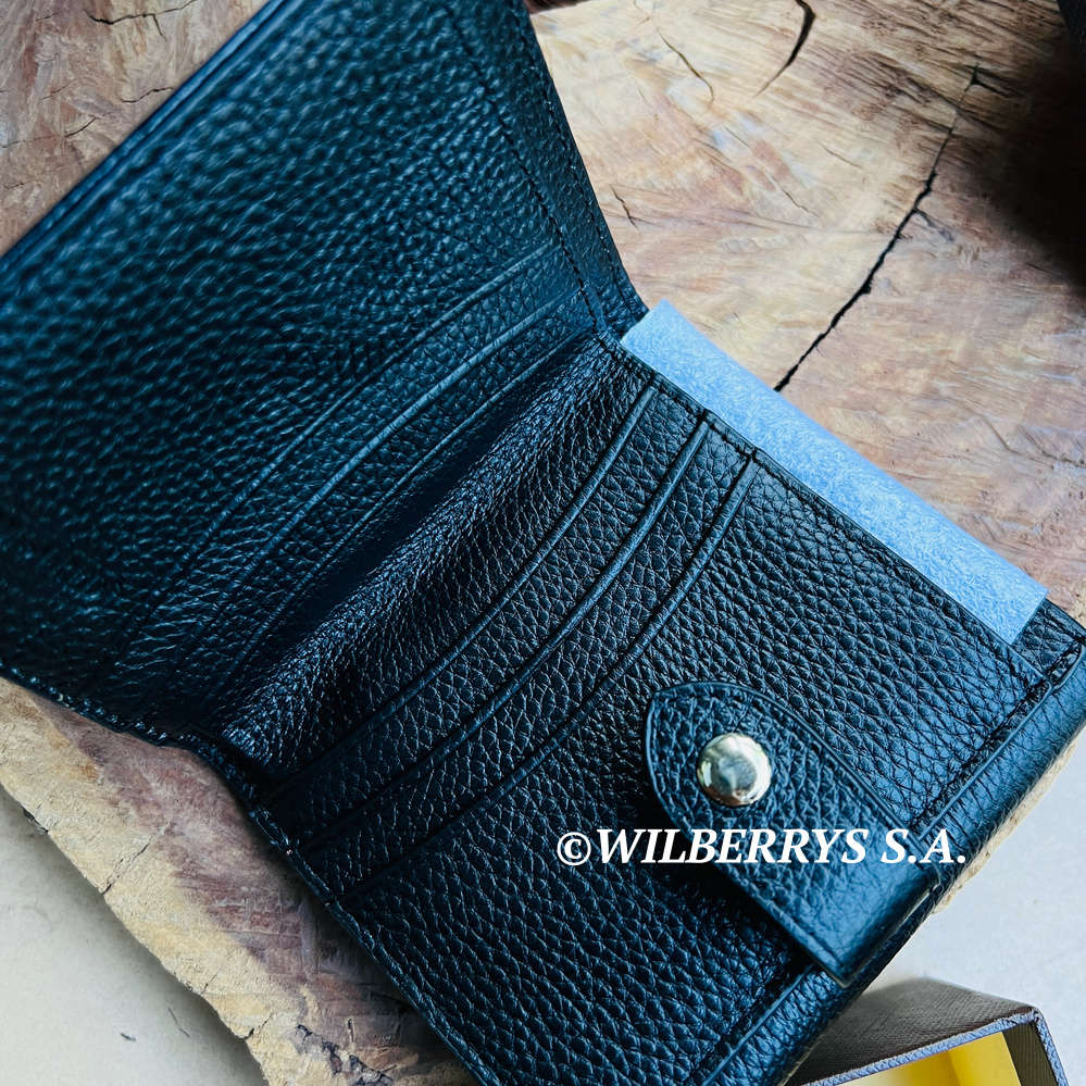 R30 shipping!! Retail: R3499.00 Tom and Fred London® Celtic Genuine Leather Purse BLACK -- NEW