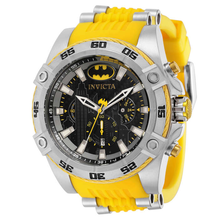 ***omw!!*** Retail: R8,999.00 INVICTA Men DC Comics Batman Gotham City Ltd Edition Chronograph Watch