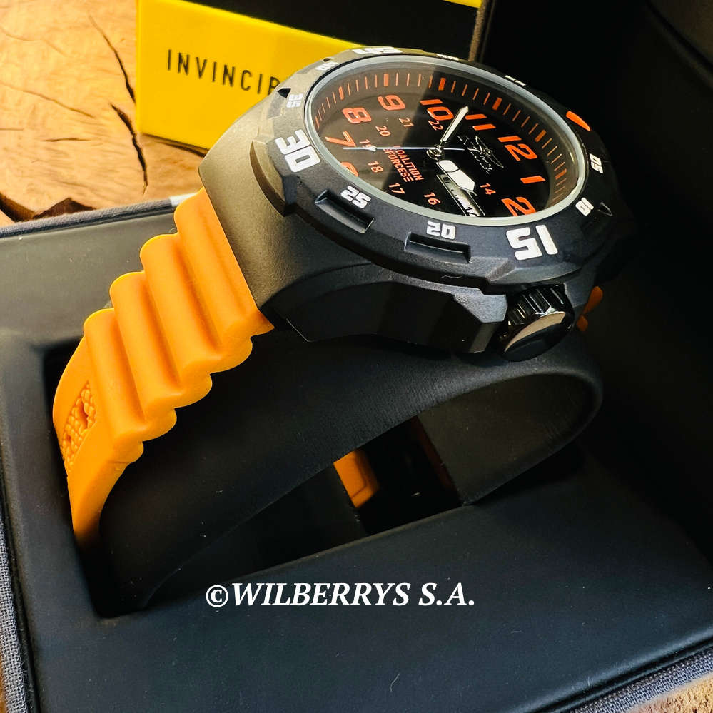 wow!! rrp R5,999.00 INVICTA MEN`S Military Coalition Force Orange ABS 45mm Watch BRAND NEW