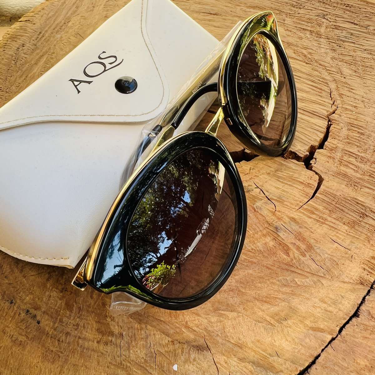 hot!! AQUASWISS Women`s Luxury James Poppy Mirror Round Acet Sunglasses **100% AUTHENTIC, NEW, HOT!!